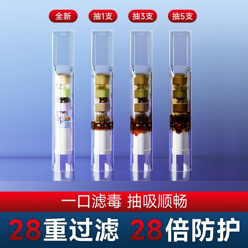 烟嘴过滤器正品粗中细支三用一次性香咽过滤嘴焦油滤嘴器抽吸烟咀 ZIPPO/瑞士军刀/眼镜 烟嘴 原图主图