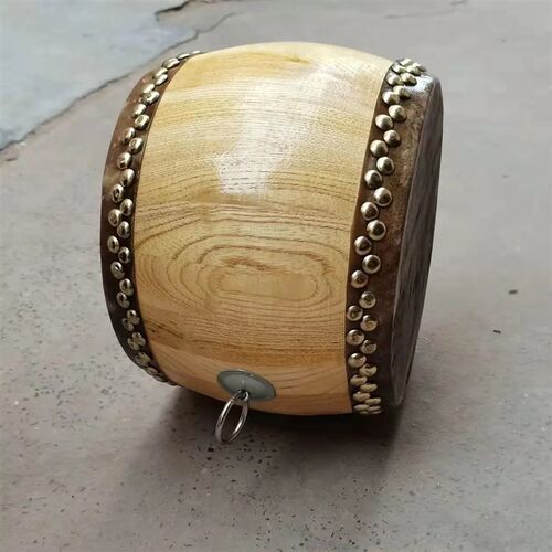 宗椿木白茬锣鼓牛皮鼓大w鼓战鼓舞蹈节奏堂鼓寺院鼓道士鼓