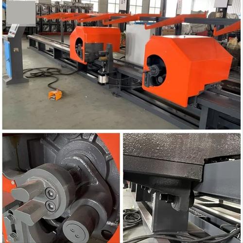 数控钢筋弯曲中心全自动双向机头大型桥梁钢筋加工设备立式弯曲机