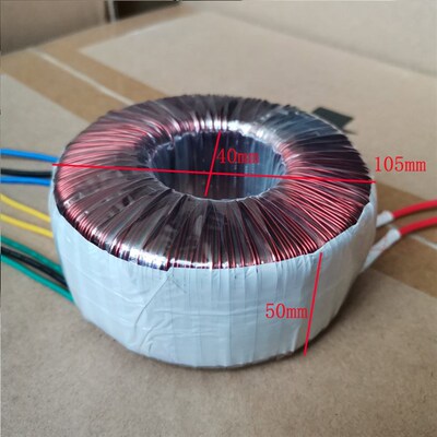 200W纯铜变压器环牛双18V20V22V24V26V28V30V32V12V6伏交流AC电源