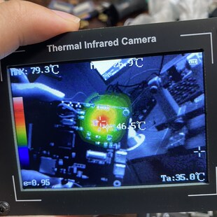 OV2640 MLX90640 热红外成像 热像仪 非接触温度探测 电器测温