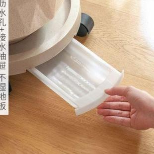 懒角落花盆托盘室内可移动花盆底托万向轮花盘带滑轮子底盘接水盘