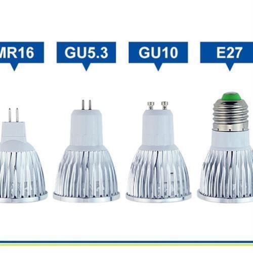 LED机床工作灯灯珠灯泡车床LED灯杯12V24V36V220V3W5WE27MR16插针