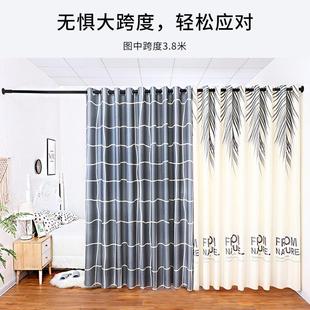 伸缩杆卧室阳台挂衣晾衣杆窗帘杆衣柜撑杆卫生间浴帘杆 免打孔安装