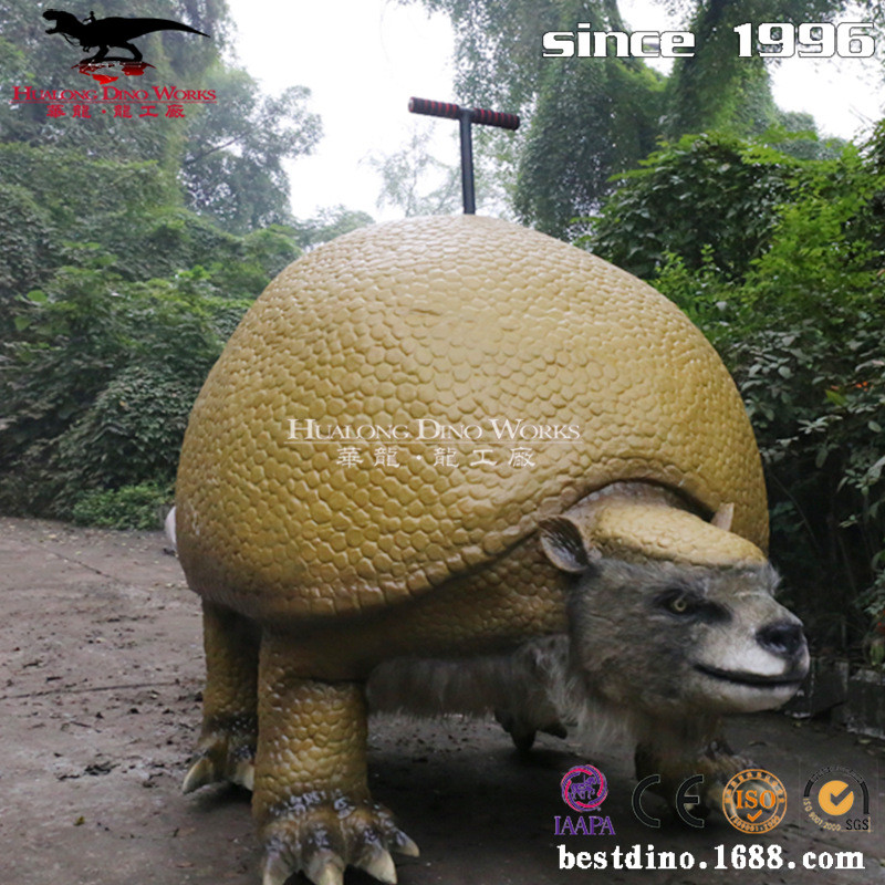 冰河世纪电动发声动物硅胶玻雕塑雕齿兽模型手工支持按需设计