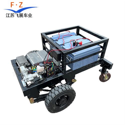 电动花车景区巡游电动底盘厂家重型全电瓶舞台游乐园花车底盘车架