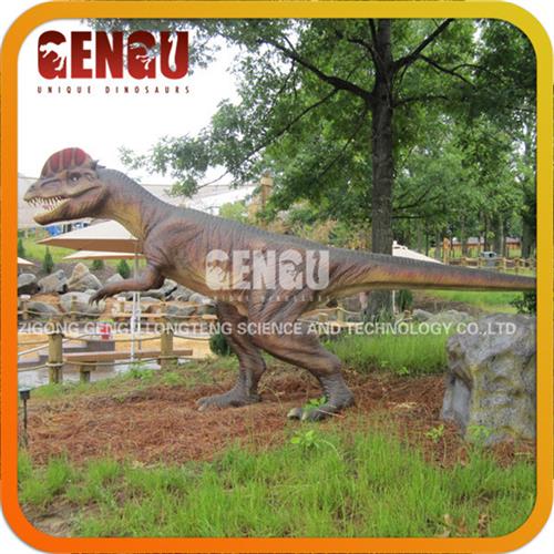 双冠龙仿真恐龙恐龙化石恐龙模型恐龙骨架大型仿真产品