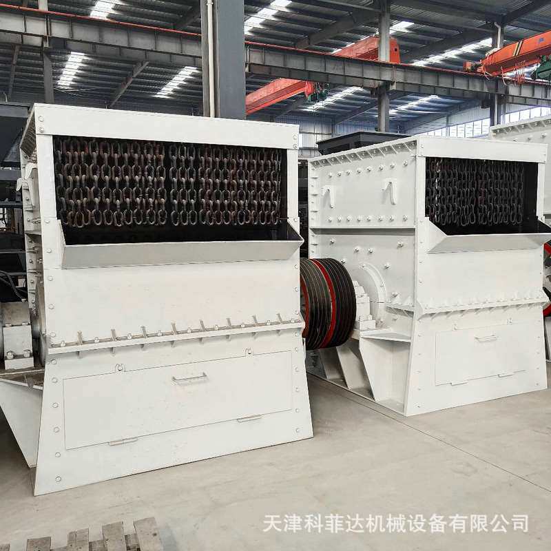 地板砖水泥块粉碎机 混凝土预制板碎石机 大料口箱式破碎机