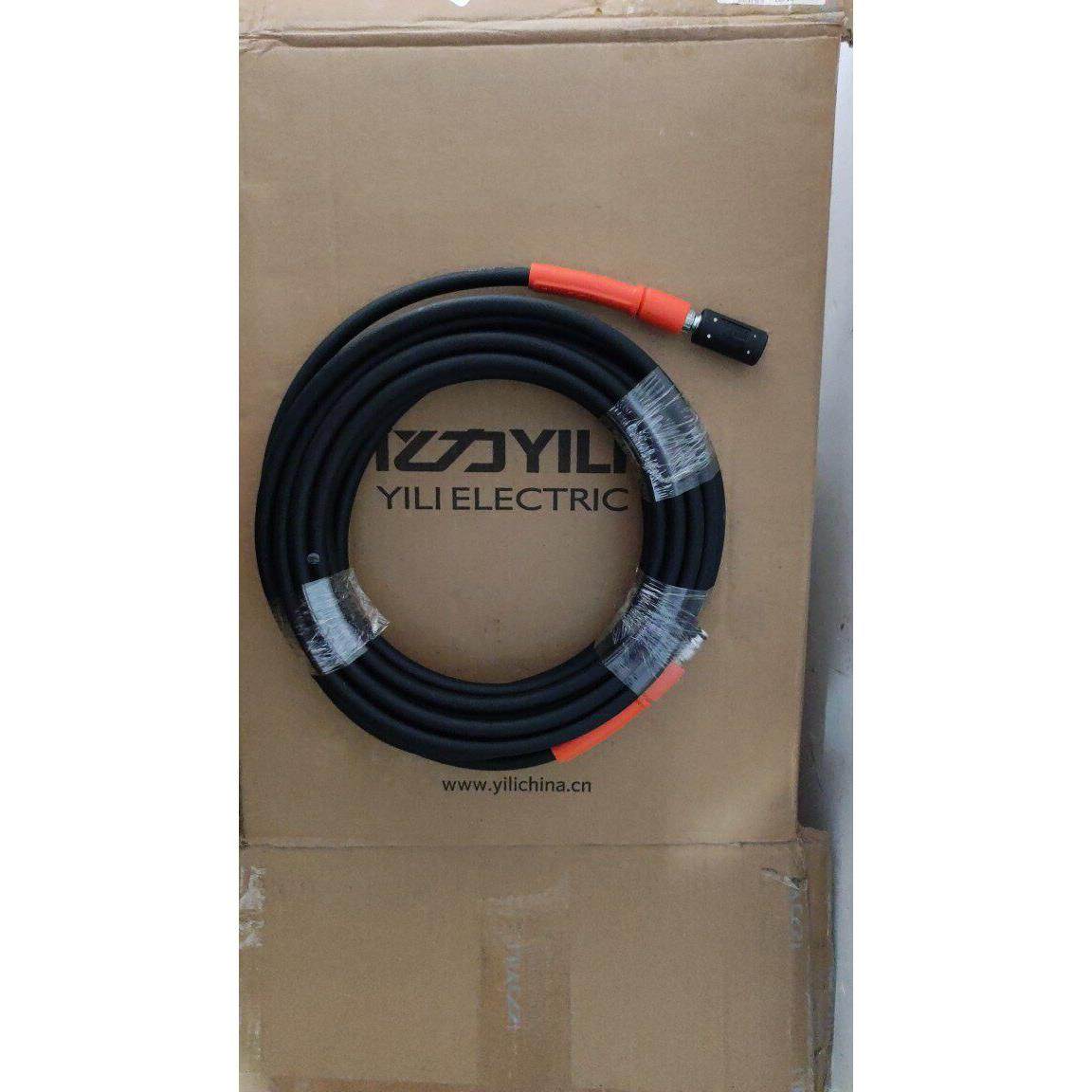 亿力洗车机4系10米延长管 两端快插黑色PVC高压管延长出水管￠8