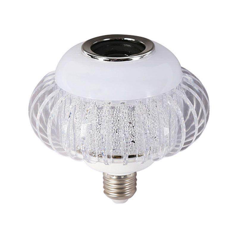 智能灯泡卧室KTV彩色RGB氛围音乐球泡遥控调色调光舞台ct音乐灯