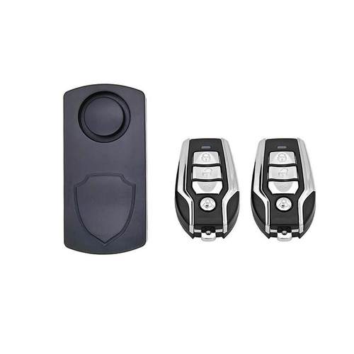 正将免接线通用报警器换电池防水可震动报警寻车灵敏度可调节方便