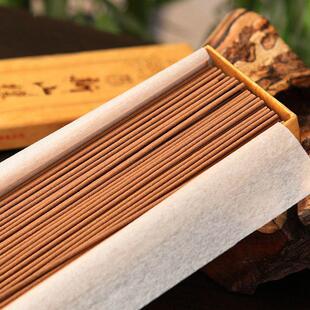 台湾天然香薰佛香霖新山檀香线香7寸家用卧室内茶道礼佛静心熏香