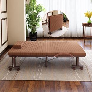 欧莱特曼折叠床可选1.2米单双人办公午休午睡陪护休息行军沙滩床