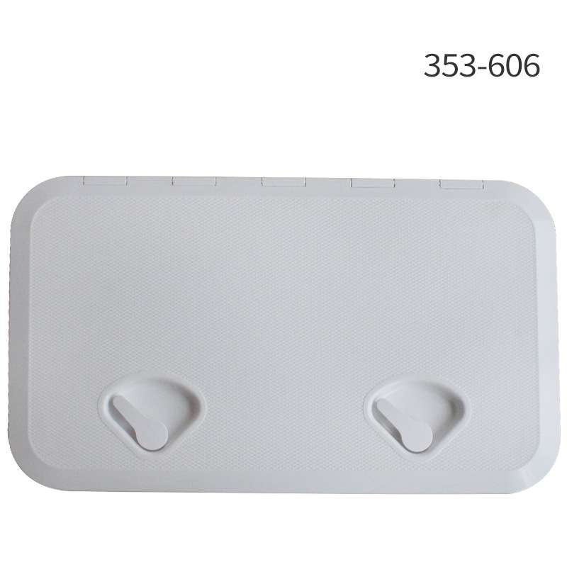船用方长形甲板盖手孔盖玻璃钢船游舷窗开箱盖储物箱盖长353 606