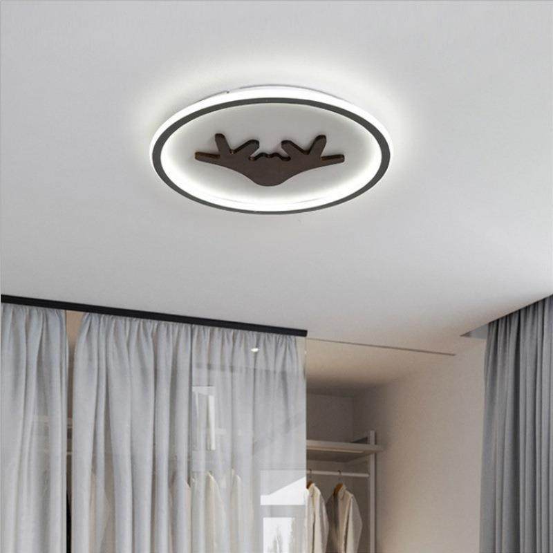 北欧简约小鹿led吸顶灯现代卧室创意个性男孩女孩儿童房超薄灯具,橡塑材料及制品,亚克力管/有机玻璃管,淘宝优惠券,粉丝福利购,淘宝优惠卷