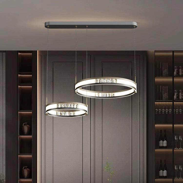 客厅大厅主吊灯现代简约创意高级感新款圆形餐厅卧室吊灯广东中山,橡塑材料及制品,亚克力管/有机玻璃管,淘宝优惠券,粉丝福利购,淘宝优惠卷