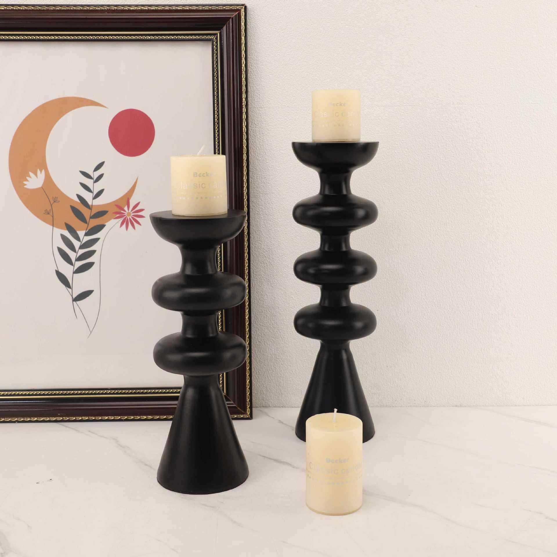 轻奢创意树脂蜡烛台摆件客厅茶几样板房书房家居软装饰品创意家居,橡塑材料及制品,亚克力管/有机玻璃管,淘宝优惠券,粉丝福利购,淘宝优惠卷