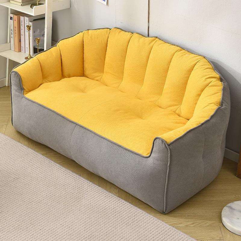 懒人沙发阳台躺卧双人豆袋卧室榻榻米 风小户型出租房可爱沙发