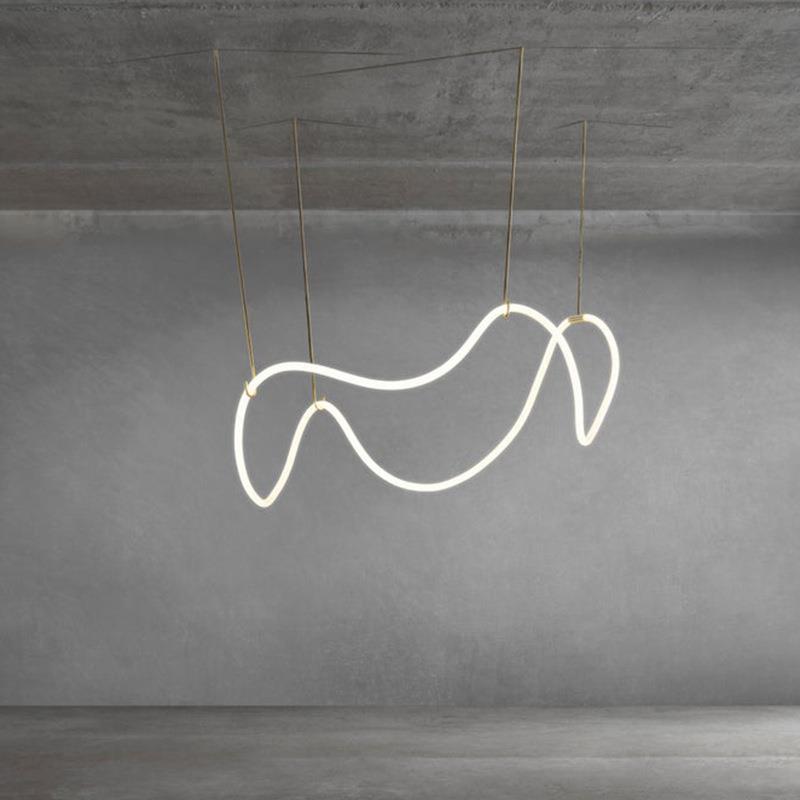 北欧极简创意艺术led客厅吊灯现代简约餐厅卧室书房设计师吊灯