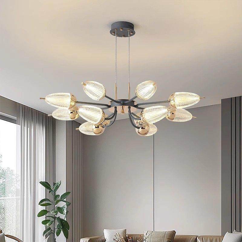 跨境亚马逊北欧客厅吊灯现代大气轻奢网红分子灯创意设计师款护眼