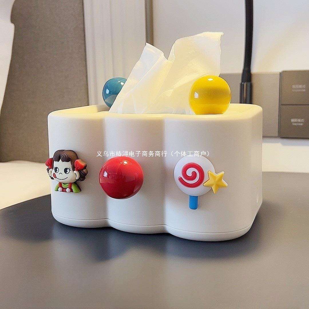 多巴胺纸巾盒客厅卧室卫生间高颜值创意家用桌面抽纸盒餐巾纸盒子