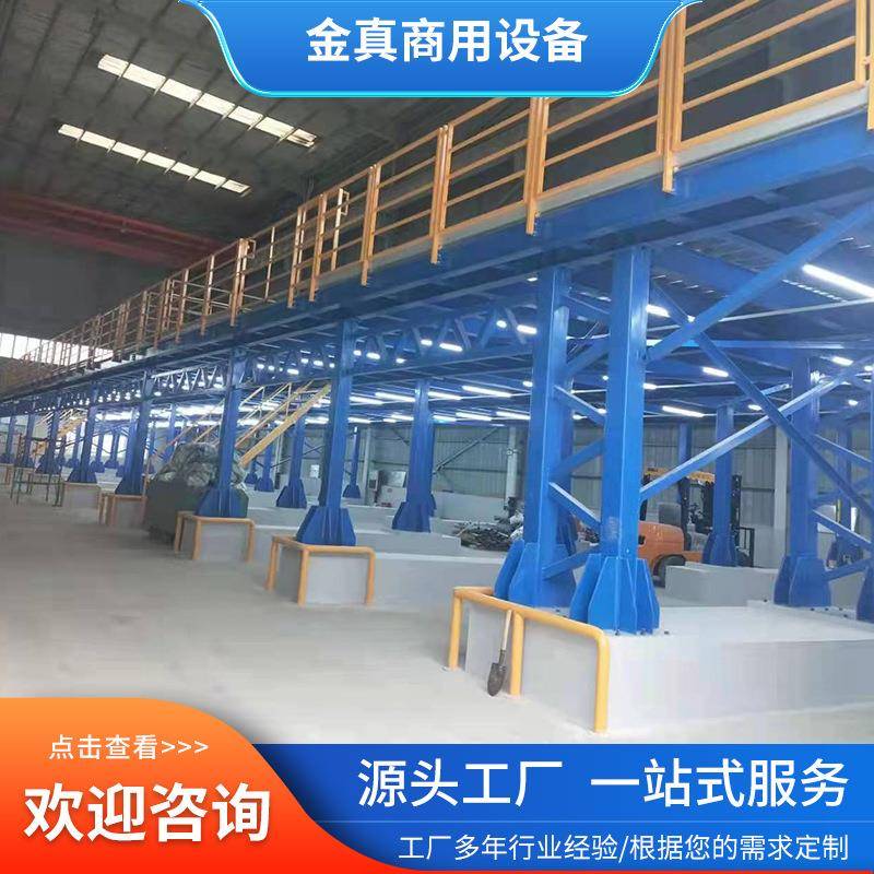 重型仓储托盘货架置物架钢架钢制工业仓库储承重商用