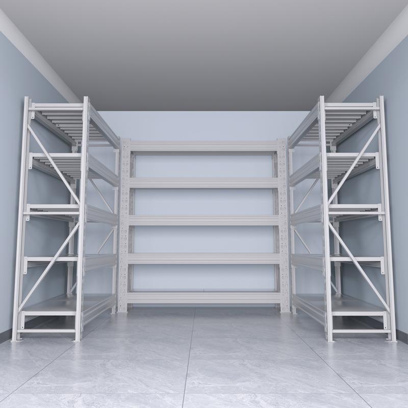 货架家用多层收纳置物架仓储货架仓库用快递架子放杂物超市展示架