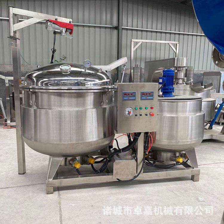 酸甜开胃蜜饯全自动浸糖机陈皮条负压浸糖锅苹果干商用大型泡糖