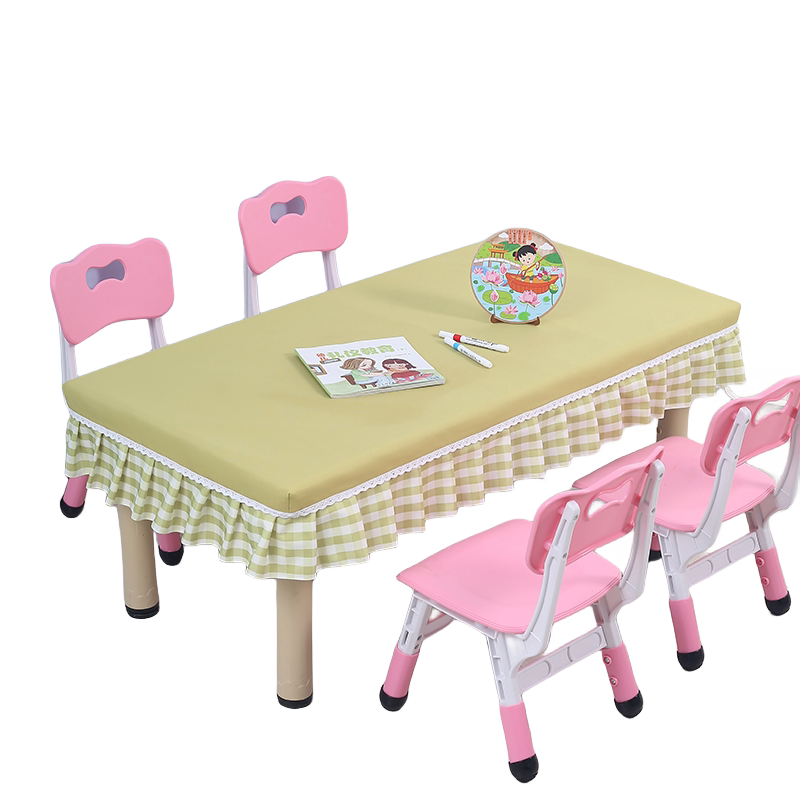 加厚面料防油免洗幼儿园桌布