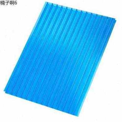 极速新新品厂销i中空pc阳光板透明雨棚耐力板隔热婚庆顶棚双层多