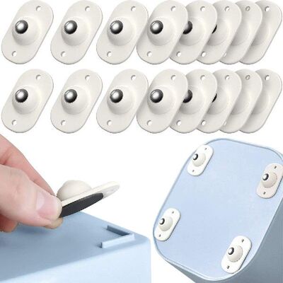 极速12-4Pcs Rvks Lijm Katrol Meubels Universele Opbergdoos