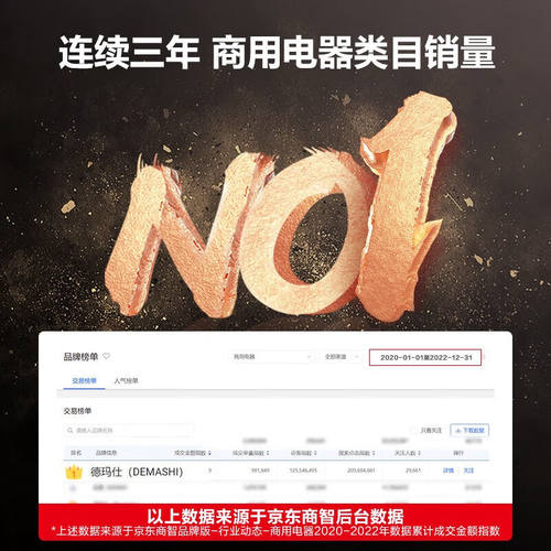 新品德玛仕(DEMASHI)豆浆机商用早I餐店用食堂用磨浆机大容量破壁