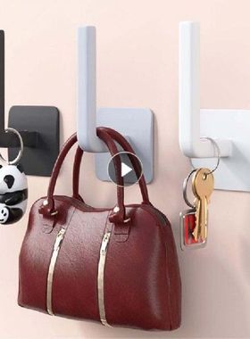 极速1PC L-type Multifunctional Hanger Hook Hole FrUee Tracel