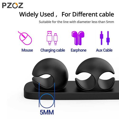 极速Cable Organizler Silicone USB Cable Winder For Mouse Hea