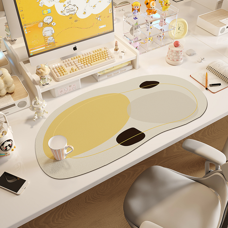 硅藻泥材质吸水速干防滑桌布