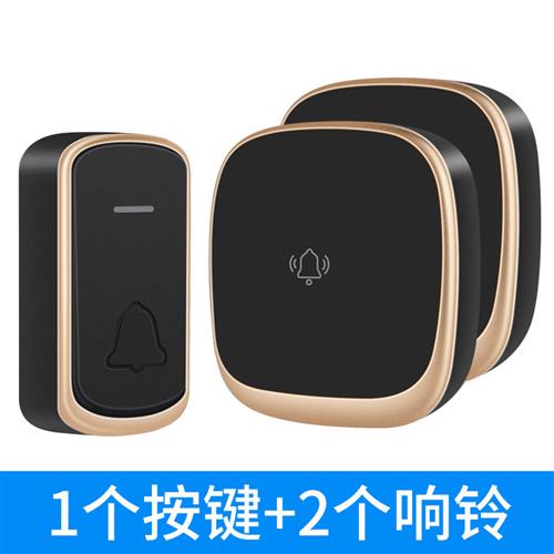 智选门铃家用无线超远距离免插电子遥控玲按铃呼唤老人呼叫器电铃