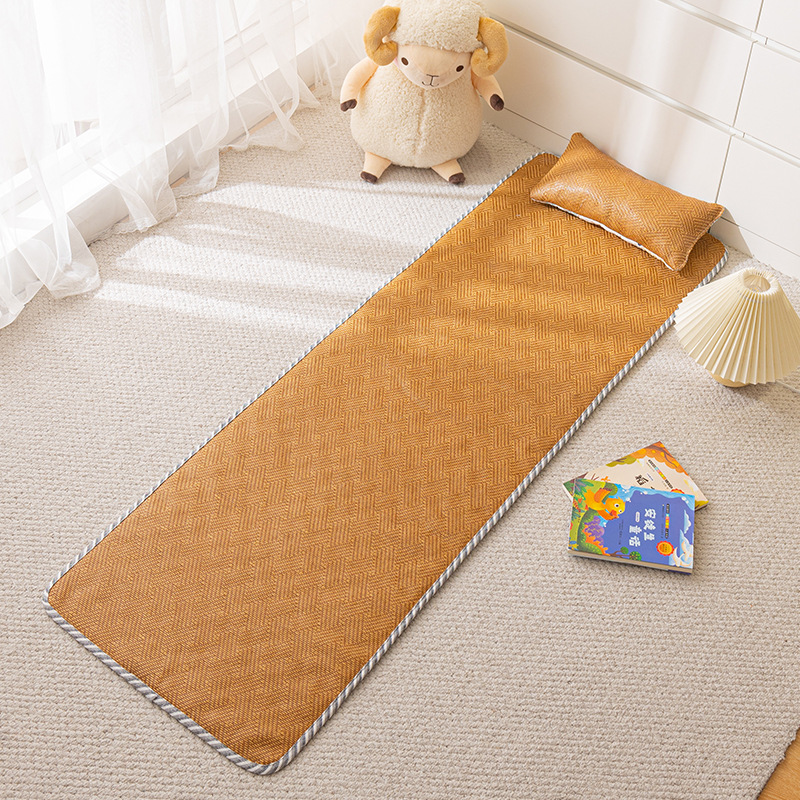 冬夏两用凉席床垫软棉午睡垫儿童学生午休床垫幼儿园打地铺午睡垫