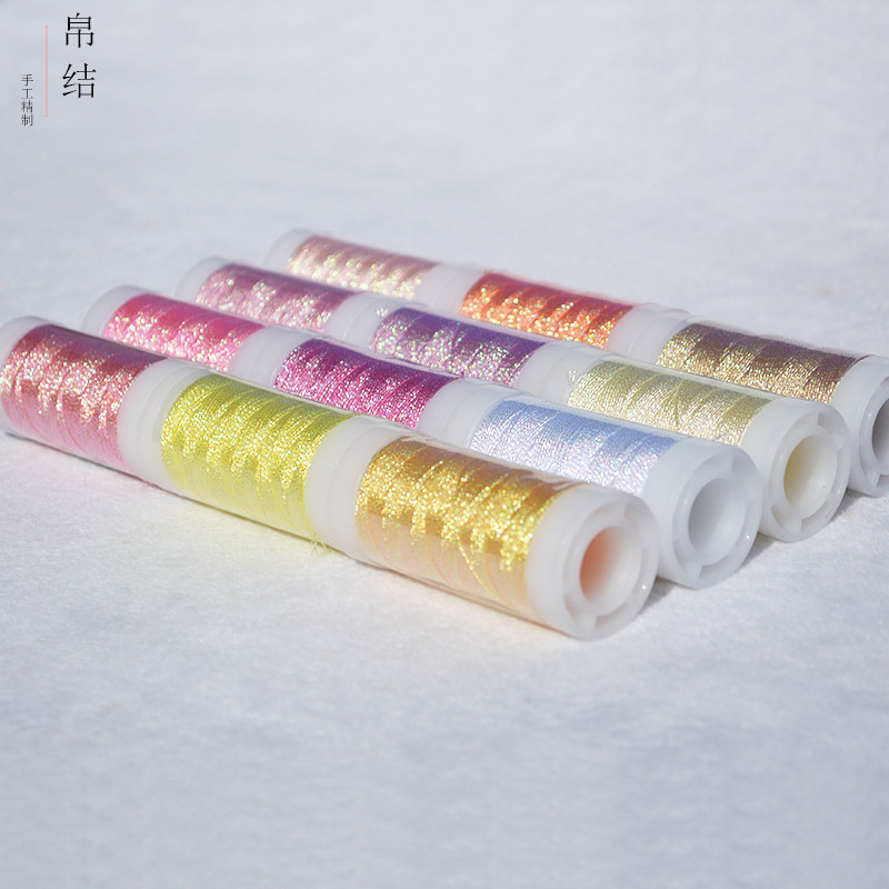 蜡幻彩线蜡彩金线直销彩金蜡线金线圆蜡线股线南美编绳皮具