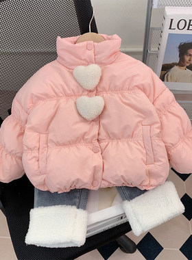 Next Alice女童羽绒服冬2025新款白鸭绒加厚洋气女孩宝宝儿童外套