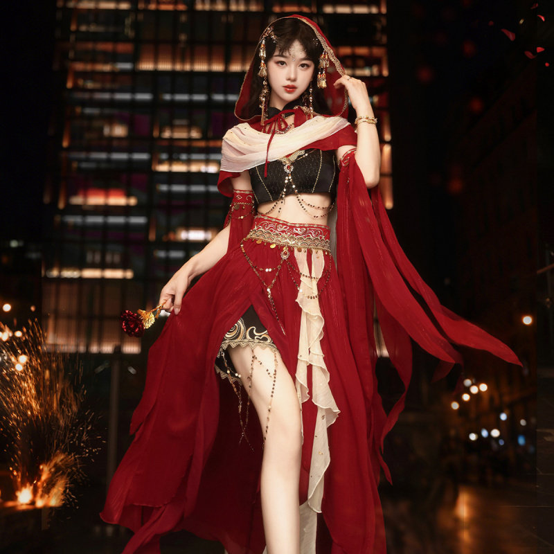 【大漠旅者】汉服女披肩领子袖子