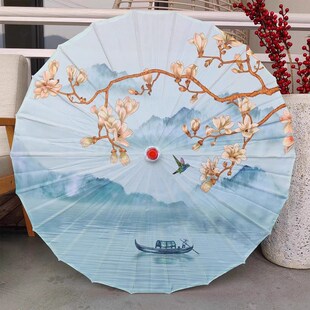 新古风伞舞蹈道具诗雨江南儿童中国风跳舞表N演半穿伞民族民间舞