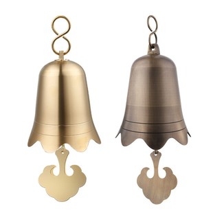 新挂饰风铃室外彷古大铃铛件寺庙佛塔屋簷铜铜大号U铜钟户外寺院