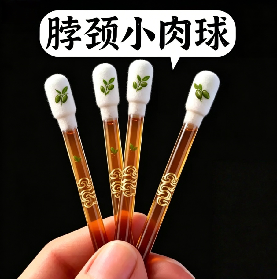 国药药材鸦胆子克尤精油外用棉棒型小肉球草本植萃男女士官方正品