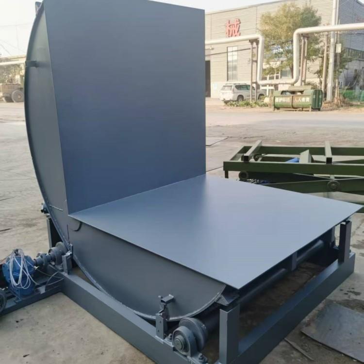大吨位模具工件90度翻转机 V型链条式钢带铝卷电缆线盘翻面机