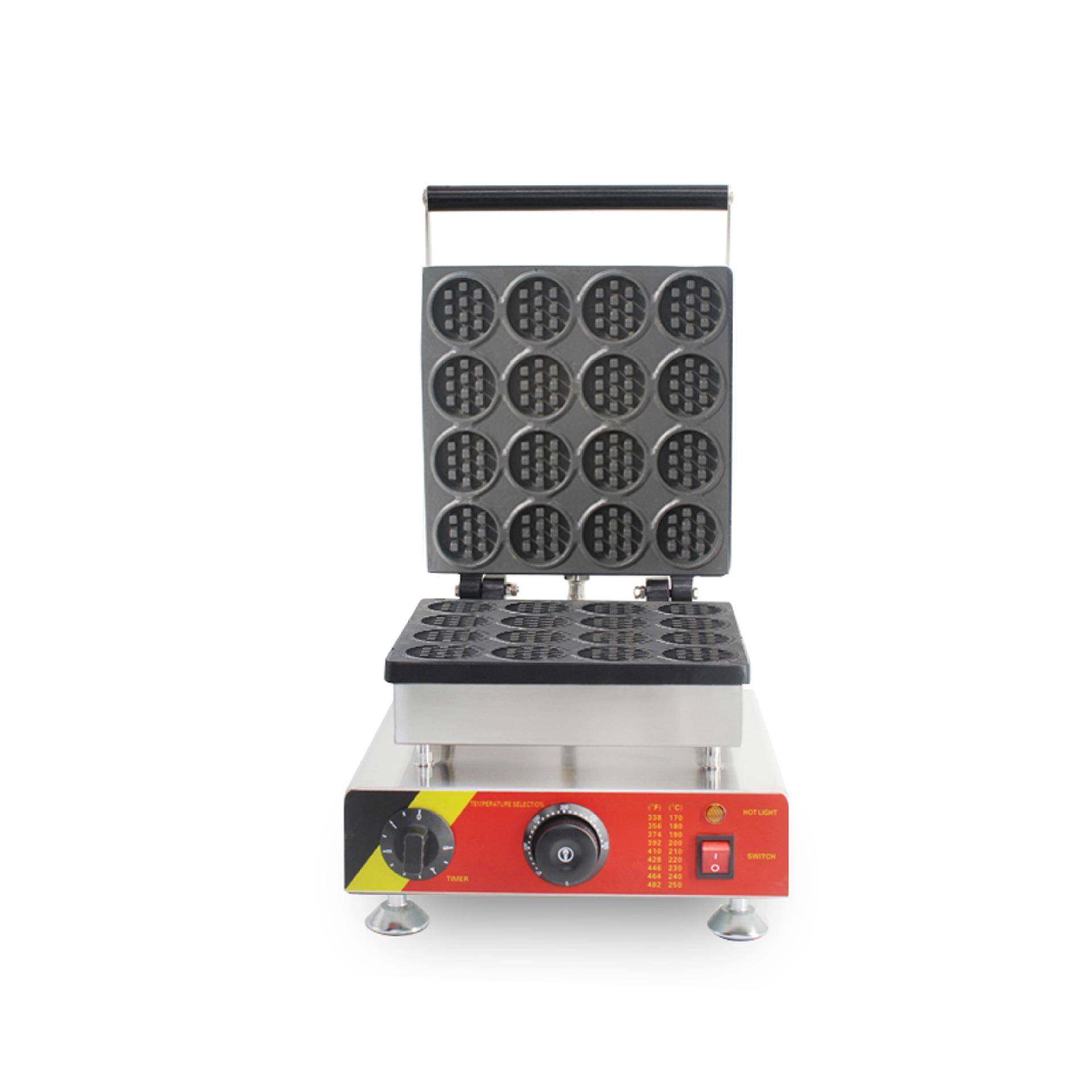 迷你圆形华夫饼机/十六孔圆形华夫炉/圆形饼机/圆形松饼机电烤炉