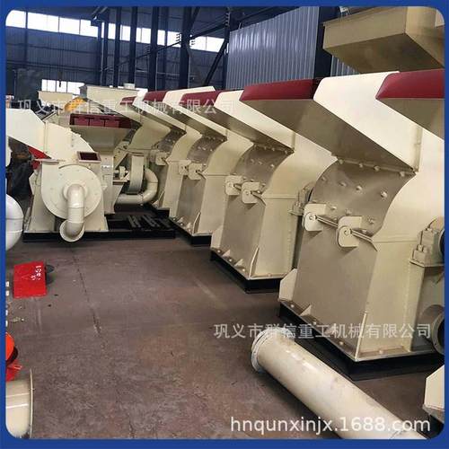 双料口锯末粉碎机家具边角料树枝树杆均可喂入