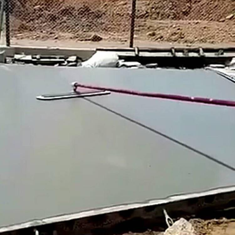 手扶不锈钢大抹子1.2*20*1.8米3节混凝土湿式路面铝镁合金大抹子