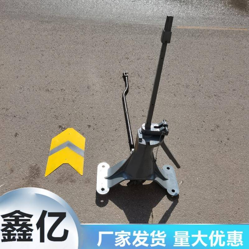 铁路立式扳道机手动道岔扳道器转辙机信号灯鱼尾黄牌钢轨扳道器