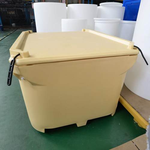 660L保温箱全新料海产冷链箱干冰水产周转储存异形滚塑件加工