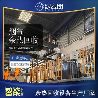 烟气冷却水废热余热回收 RTO废气焚烧炉余热回收节能改造换热装置